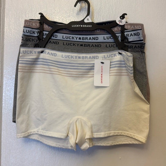 NWT Lucky brand 5 pack Seamless Boyshorts  size XL. - Picture 1 of 3
